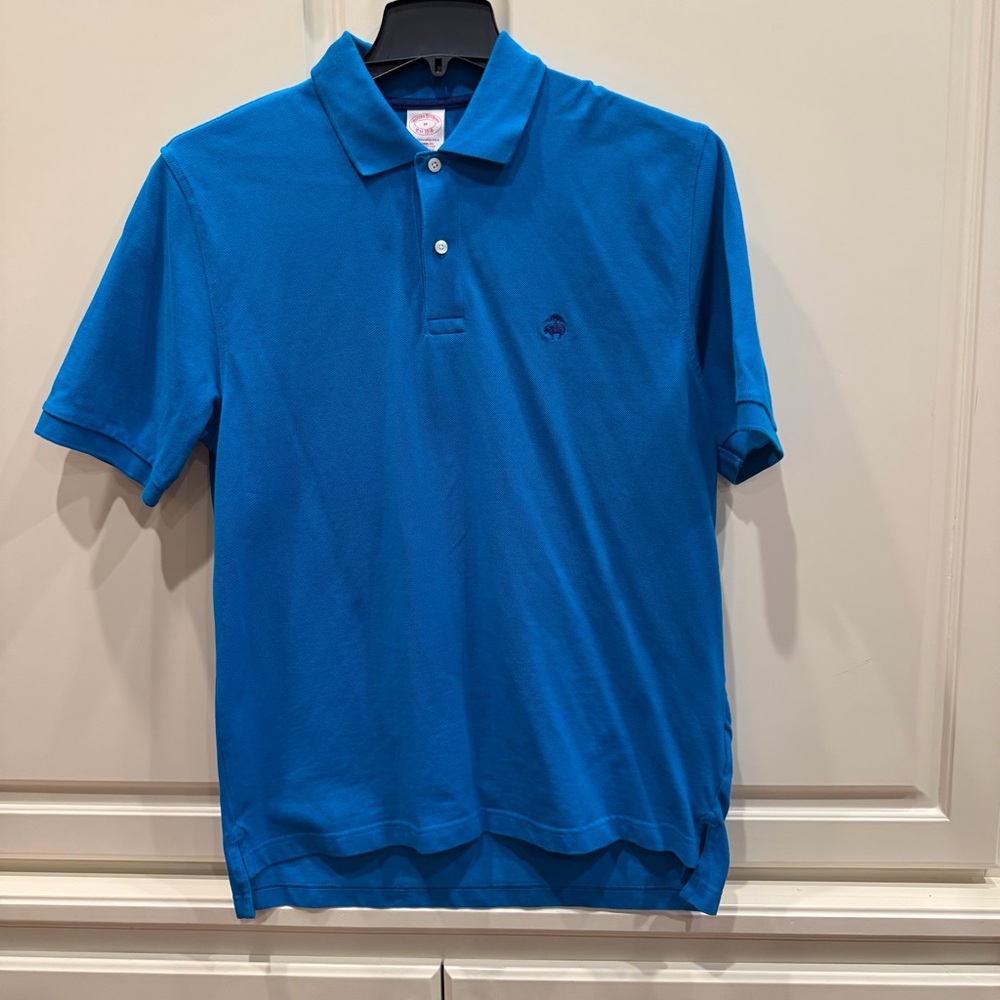 Brooks Brothers Vibrant Blue Polo Shirt